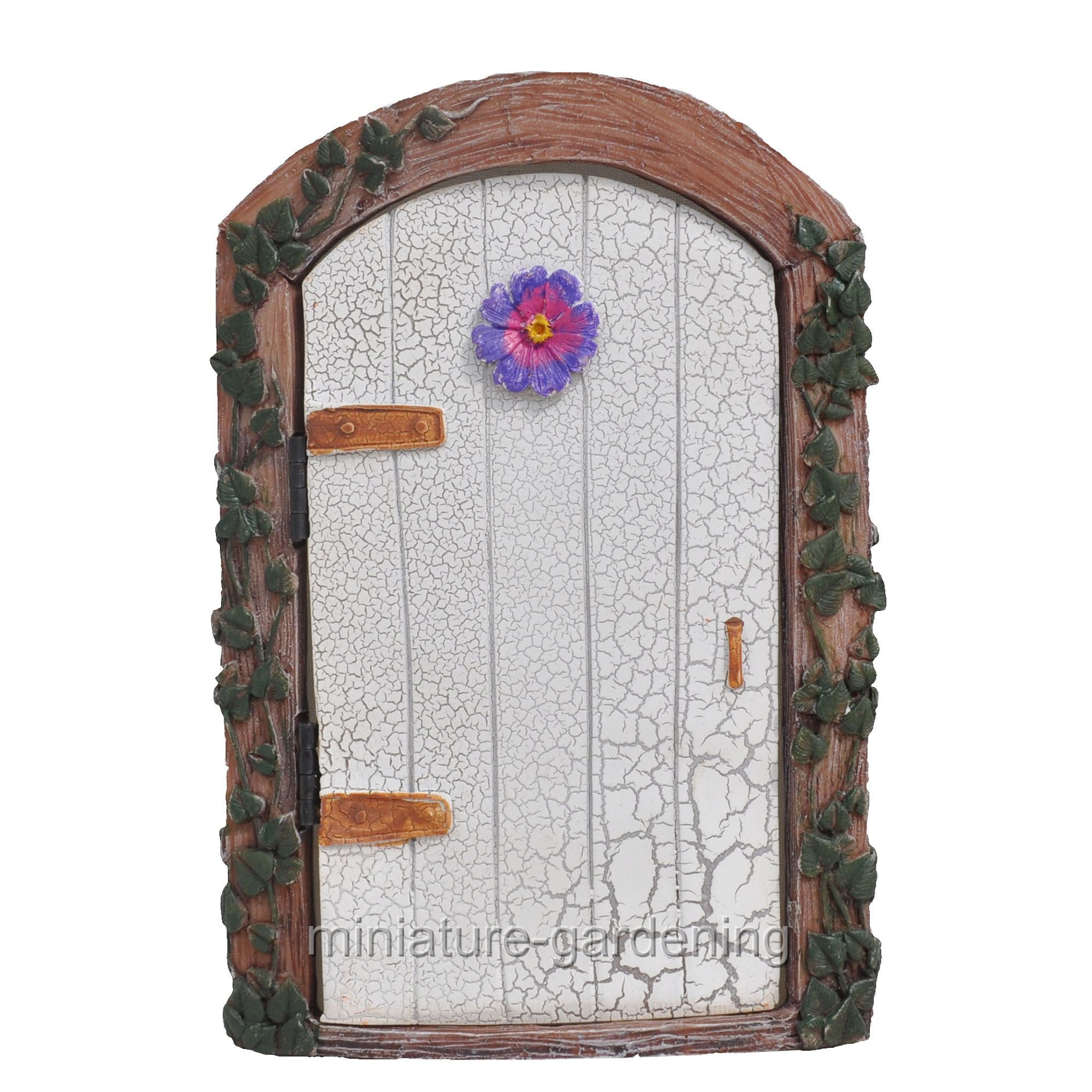 Miniature Ivy Fairy Door, Color Options for Miniature Garden, Fairy Garden
